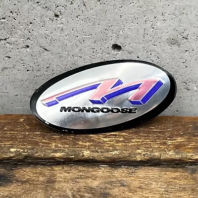 Vintage Mongoose Headbadge Head Badge 1990s Rockadile Road MTB Bicycle Frame 90s • $10.99