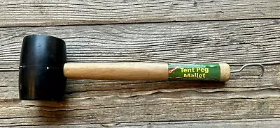Coghlan's Tent Peg Mallet Steel Camp Stake Puller W/ Rubber Head Camping Tool • $0.99