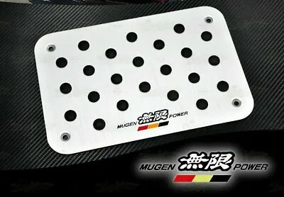 ALUMINUM ANTISKID Floor Mat Carpet Rest Plate For HONDA ACURA Mugen Civic Accord • $22