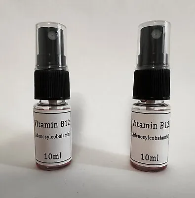 Vitamin B12 Adenosylcobalamin Spray 10ml X 2 • £9.99