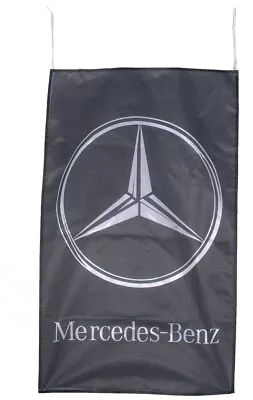 Mercedes Benz-flag Black Vertical Banner 5 X 3 Ft 150 X 90 Cm • $27.99