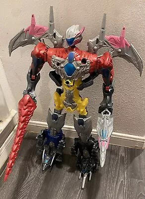 Sabans Power Rangers Movie 5 In 1 Megazord Battle Zord Figure Bandai 2018 • $100