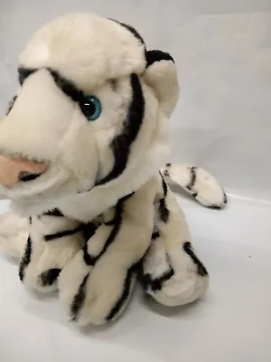 Keel Toys Soft Toy Siberian Tiger Cub. Only Label. 30 Cms Long • £5.95