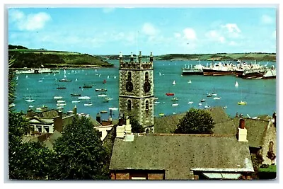 Postcard Falmouth Cornwall Parish Church And Harbour • £2.25