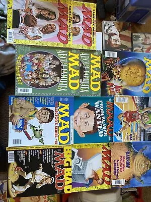 Lot Of  13 - Vintage Mad Magazines (STAR WARS  ELVIS MARS ATTACKS • $15