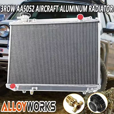 3 Row Core Aluminum Radiator For 2006-2011 FORD RANGER PJ/PK Petrol MT Manual • $229