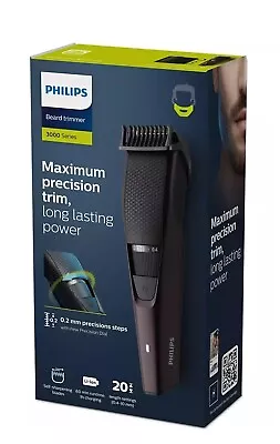 PHILIPS Beard Trimmer 3000 Series BT3415/15 Battery Powered Home Purpose • $129.57