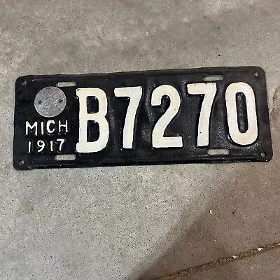 1917 Michigan License Plate • $19.99