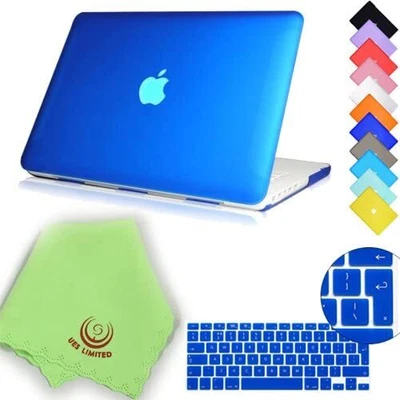 £6.99 • Buy Case Cover + Keyboard Skin For MacBook Unibody A1342 Smooth Matte Hard Case UK
