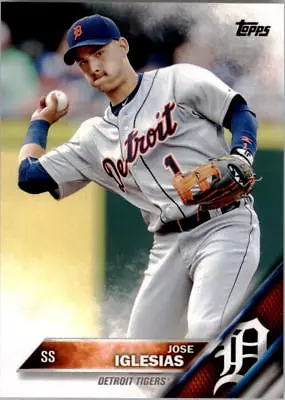 2016 Topps #144 Jose Iglesias Detroit Tigers • $0.99