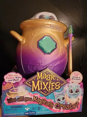 MAGIC MIXIES Magical Misting Cauldron Interactive Blue Plush TOP HOLIDAY TOY • $58.65
