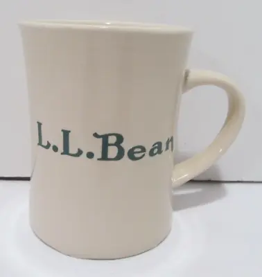 L.L. Bean White Ceramic Coffee Cup Mug • $9.99