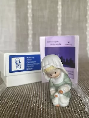 Hallmark 1988 Mary Hamilton Nativity Hand Painted Fine Porcelain Goose Girl... • $49.99