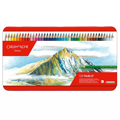 Caran D'ache Pablo Coloured Pencil 120 Colour Tin • £228.99