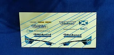 1:50 Scale Blackwood Plant Hire Scania Waterslide Decal* Brand New * Code 3 * • £12