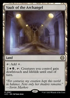 MTG Vault Of The Archangel NM-Mint Commander: The Lost Caverns Of Ixalan  • $0.99