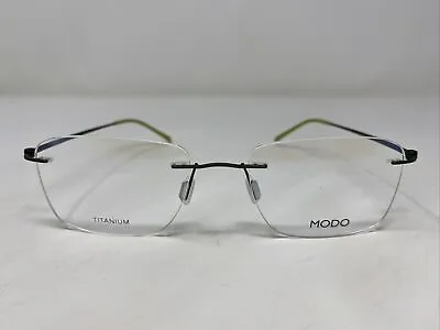 MODO Japan Model 4602 OLV 54-18-147 Olive Green Rimless Eyeglasses Frame A184 • $150