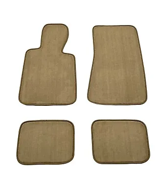 1984 - 1991 BMW 3 Series E30 Coupe / Sedan Beige Tan Car Floor Mats 4 PC MAT SET • $149.99