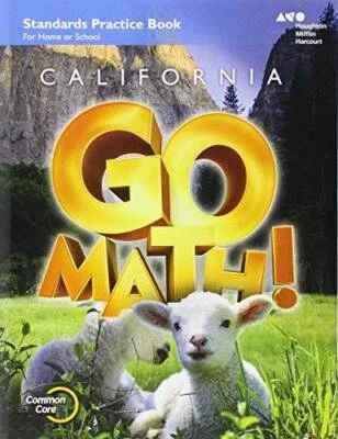 $4.54 • Buy Houghton Mifflin Harcourt Go Math! California: Practice Workbook Grade K - GOOD