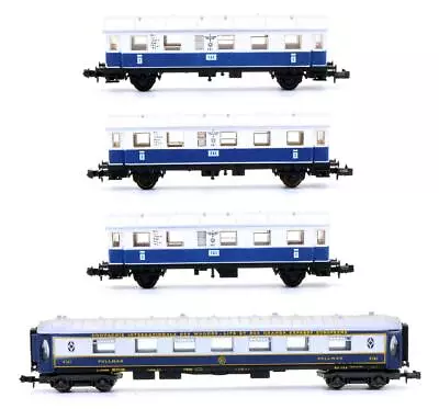 Ibertren 'n' Gauge 3x241 Rake Of 4 3x Tal 2nd Class 1x Pullman '4161' Coaches • £119.50