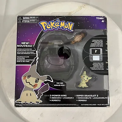 Pokemon Sun & Moon Motion Activated Z Power Ring With Mimikyu Figure 2DS 3DS VGC • $29.99