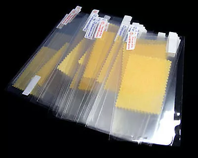 $10.99 • Buy 10X Clear Plastic Screen Guard LCD Protector Film For I Phone 5/6/7/8/X/XS Plus