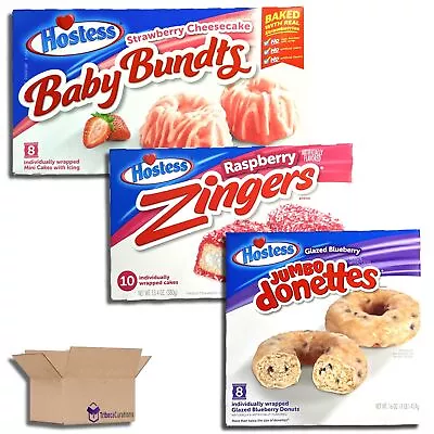 Tribeca Curations | Berry Lovers Snack Cake Variety Pack | Strawberry Cakes Ras • $25.77