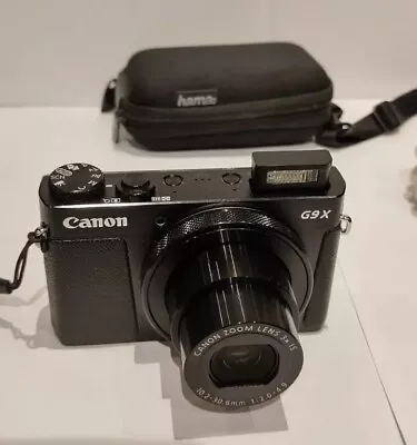 Canon Powershot G9 X MarkII 20.1MP Digital Camera Black • £419