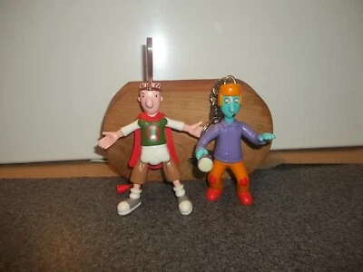 $5 • Buy Doug Quailman & Skeeter Figures 1999 McDonalds W/Clip & Key Ring