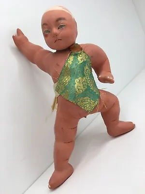 AS-IS! Japanese Doll Fighter Sumo Wrestler Made In Occupied Japan 🇯🇵 • $17