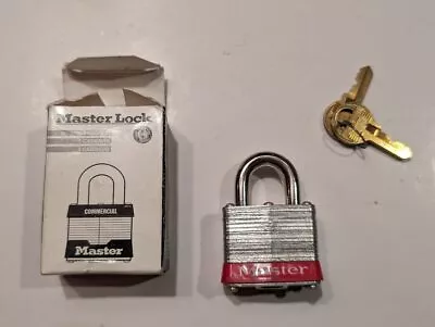 Master Lock 3Kared-0630 Lockout PadlockKaRed1-1/4 H • $9.99