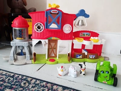 £10 • Buy Fisher Price Little People Farm With Tractor