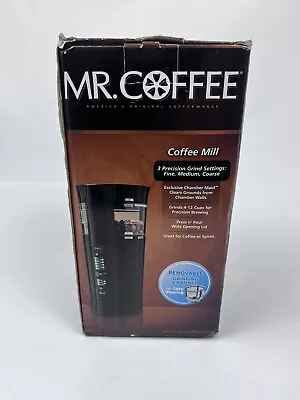 Mr Coffee IDS77 Electric Coffee Bean Mill/Grinder Vintage Brand New • $14.99