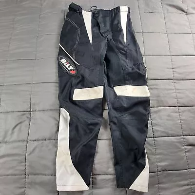 Bilt Blorp Youth Size 30 Black Motocross Pants Motorcycles Protective Gear • $44.95