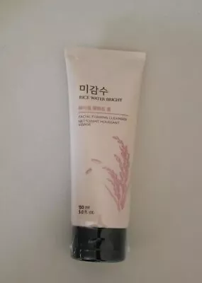 The Face Shop Rice Water Bright Foaming Cleanser 150ml Authentic • $15