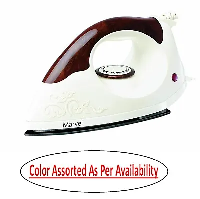 Morphy Richards Marvel Dry Iron 1000 W With Teflon Coated Non-Stick Soulplate • $63.41