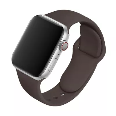 £2.85 • Buy For Apple Watch SILICONE IWatch Strap Band 38 40 42 44mm Series SE 7 6 5 4 3