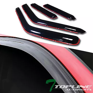 Topline For 1995-2004 S10 Blazer/S15 Jimmy In-Channel Sun Guard Window Visors 4p • $31