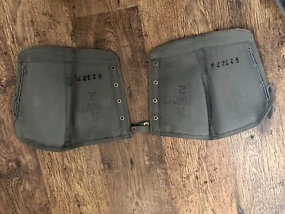 £39 • Buy WWII RAF Royal Air Force '37 Pattern Tall Webbing Gaiters Mint Cond & Dated 1936