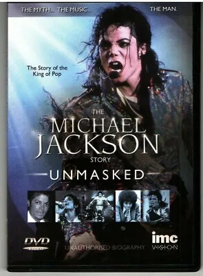 The Michael Jackson Story - Unmasked - Greek Promo DVD Region 2 2009 • $13.75