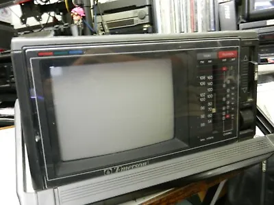 1988 - 1990 Emerson PC6 5.5” Vintage Color Television FM AM AC/DC Portable • $60