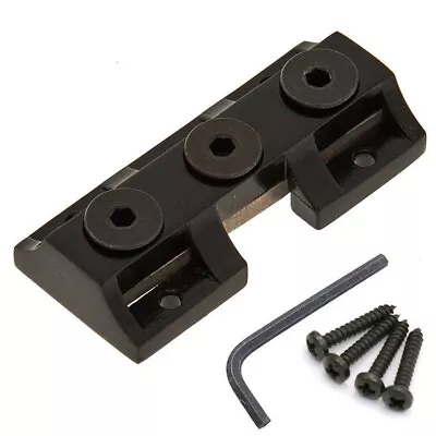 NEW Kahler® Style Locking Clamp For Guitar Behind The Nut With Screws - BLACK • $39.95