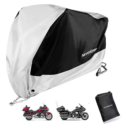 XXXL Motorcycle Cover Waterproof UV Protector Heavy Duty Fit For Honda Goldwing • $20.19