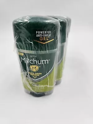 Mitchum Power Gel Anti-Perspirant Deodorant Mountain Air Men 2.25 Oz Pack Of 6 • $22