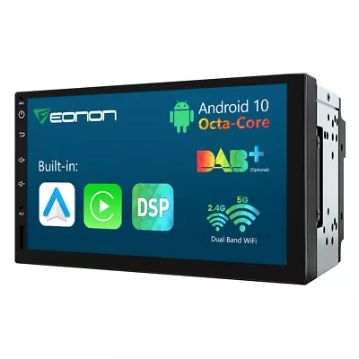 7  Double 2DIN Android Car Stereo Radio GPS Navigation Head Unit CarPlay WiFi BT • $162.20