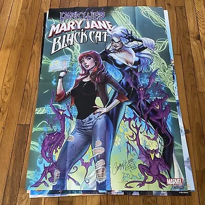 Mary Jane Black Cat (24 X 36) Retailer Promo Poster Marvel Spider-Man J Scott • $15