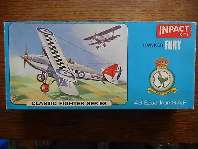 Hawker Fury 1/48 Scale Vintage Inpact Kit. • £5