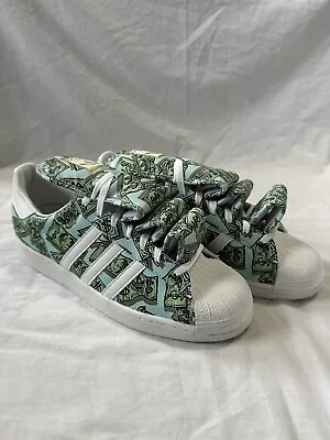 Adidas Jeremy Scott X Superstar Money HP6596 Men’s Size 13 • $70.99