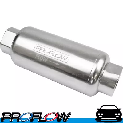 PROFLOW Silver Fuel Filter 100 Micron AN -10 (AN10) • $143.91