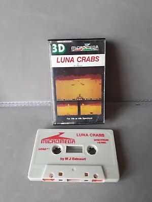Luna Crabs - Sinclair ZX Spectrum 16k Game – Complete Boxed • £4
